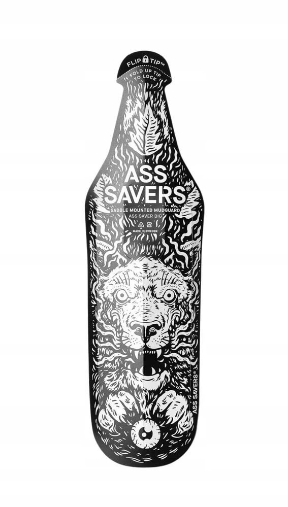 None Ass Savers Big Wolf Edition galinis dviračio purvasaugis