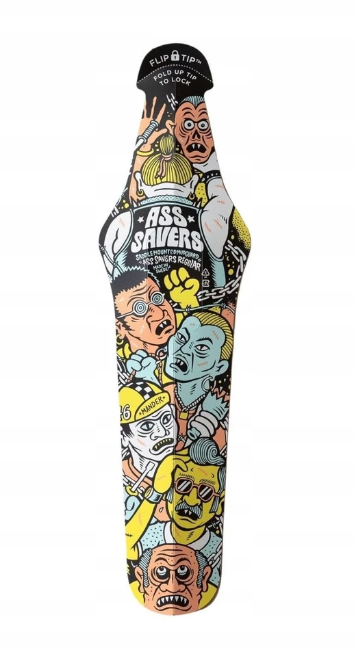 None Ass Savers Regular Monster Mayhem galinis purvasaugis