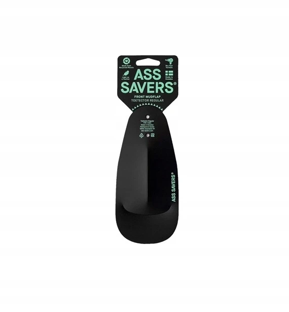 Ass Savers Toetector Regular priekinis purvasaugis, juodas