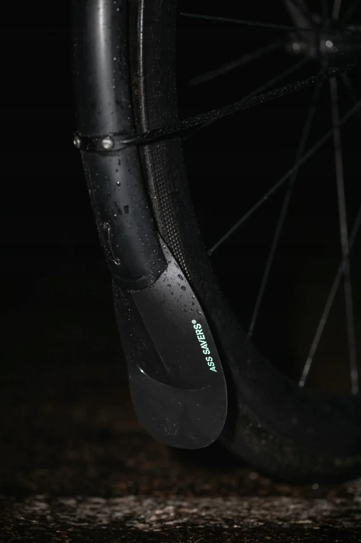 Ass Savers Toetector Regular priekinis purvasaugis, juodas