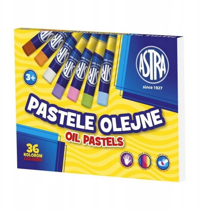 ASTRA aliejinės pastelės 36 spalvos