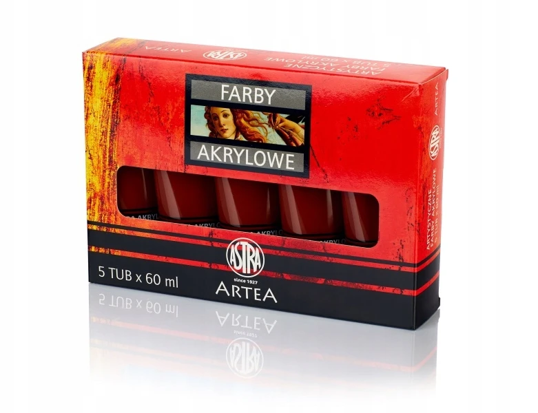 Astra Artea akriliniai dažai 60ml - degintas siena
