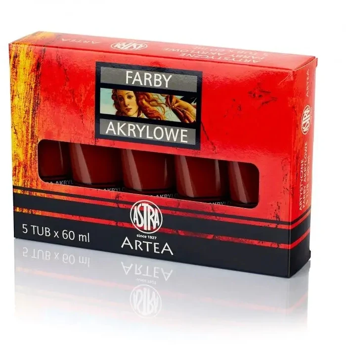 Astra Artea akriliniai dažai 60ml - degintas siena