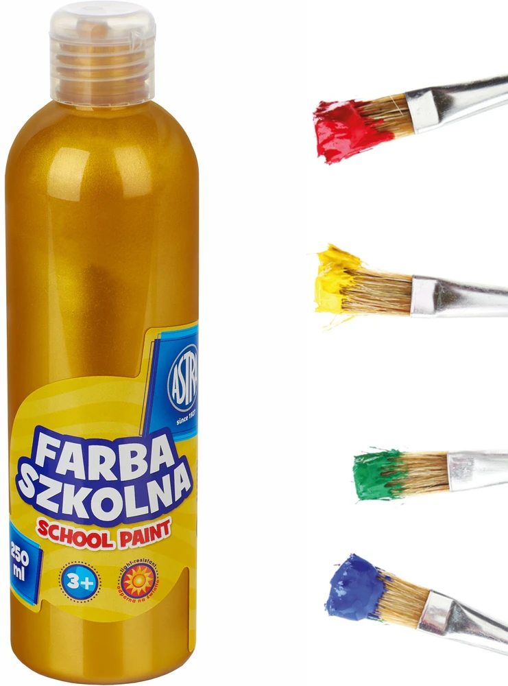Astra FARBA PLAKATOWA 250 ml metaliczna auksinė