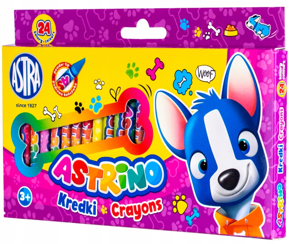 Astra Targi Astra grafioniniai pieštukai, 24 spalvos
