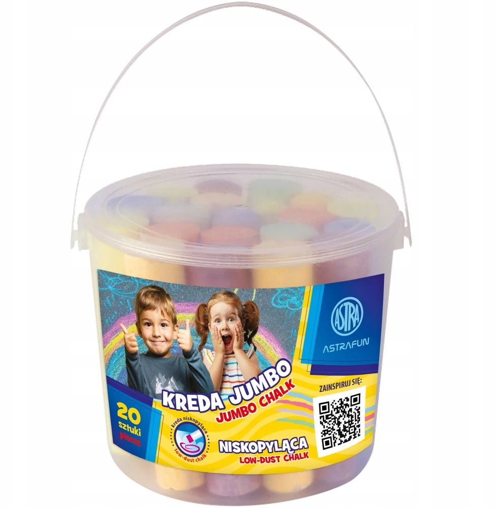 ASTRA KELIŲ KREIDA 20 vnt. JUMBO KIBIRE