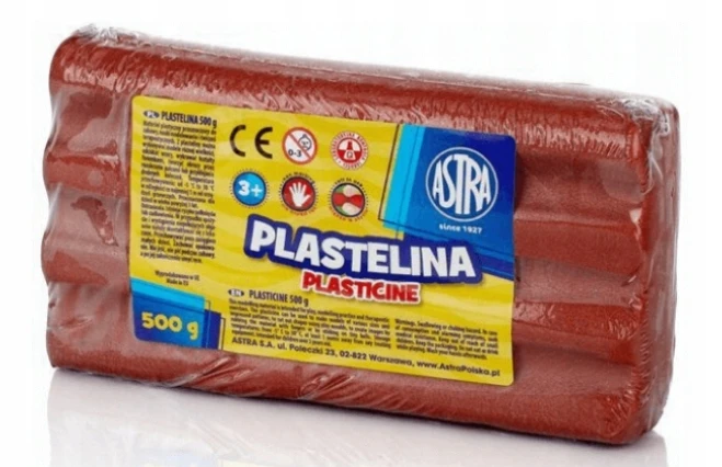 Astra Metalizuota Plastelina 0,5kg - Vario Atspalvis