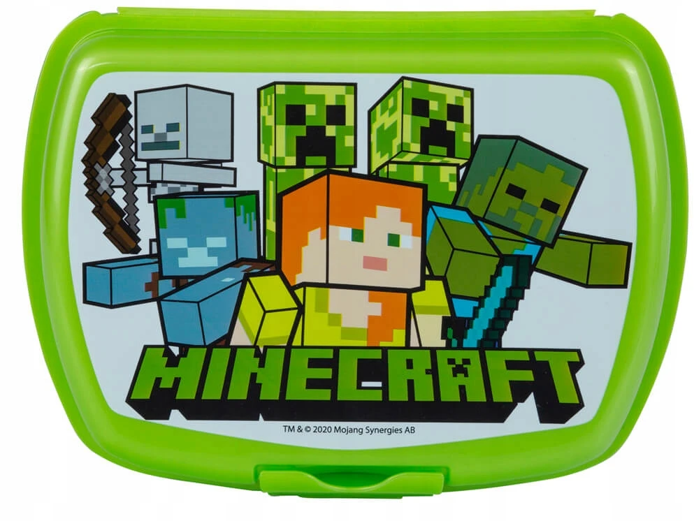 Astra Minecraft rinkinys: maisto dėžutė ir gertuvė