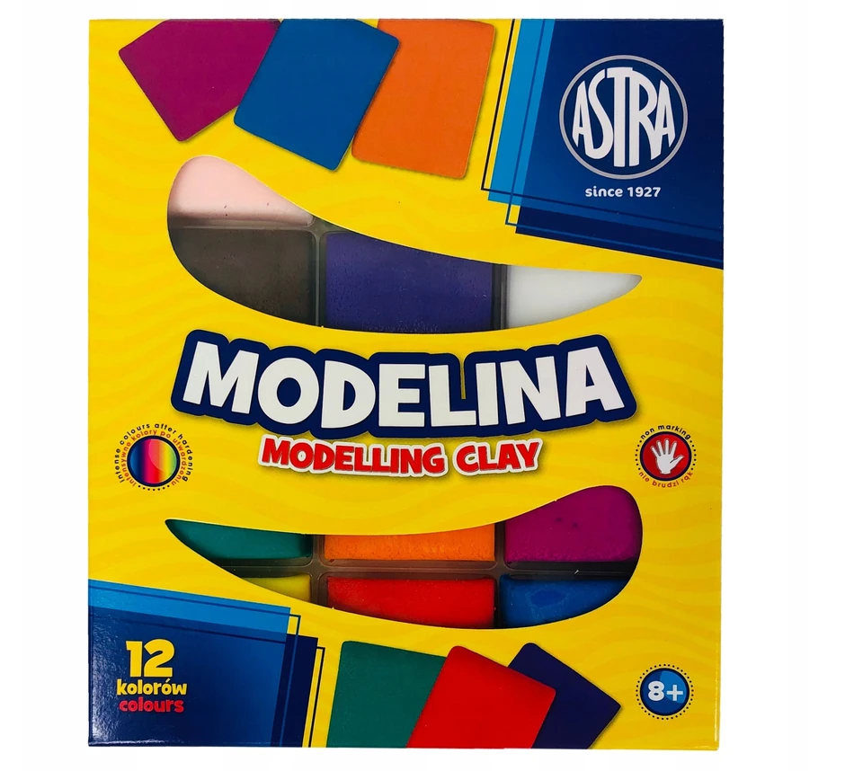Astra modelinas: 24 spalvos (bazinis + pastelinis)