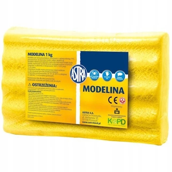 Astra Modelino 1kg - Geltona