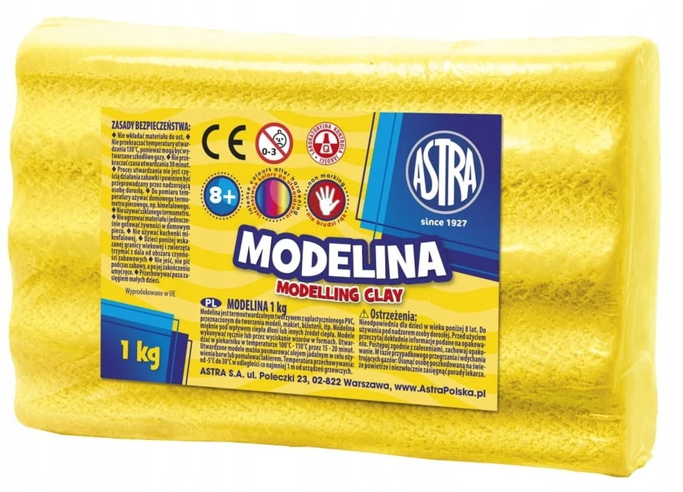 Astra Modelino 1kg - Geltona