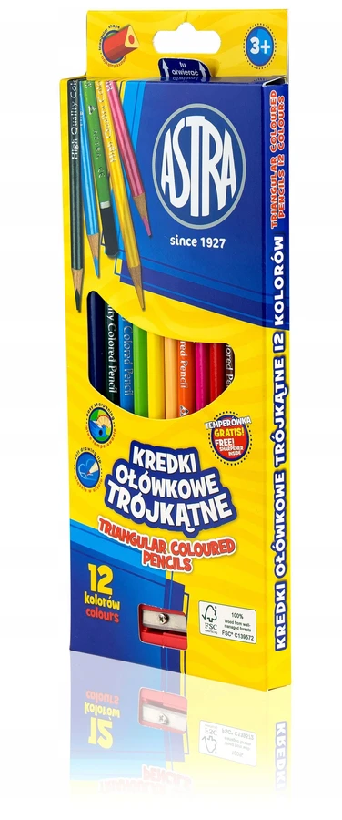 Astra mokyklinė dailės reikmenų rinkinys, 17 vnt.