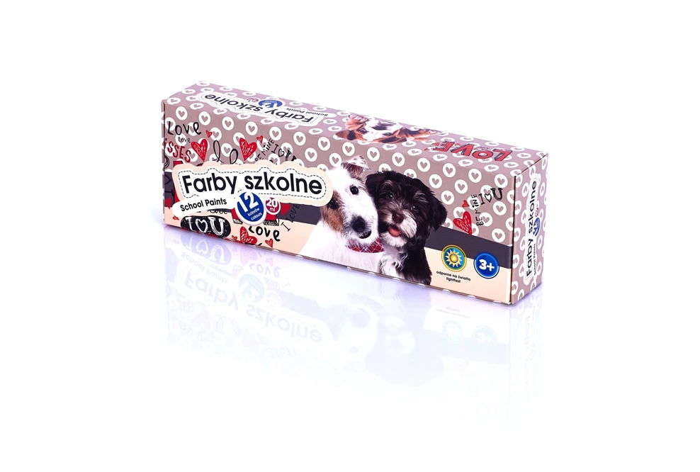 Astra mokykliniai dažai 12 spalvų x 20 ml