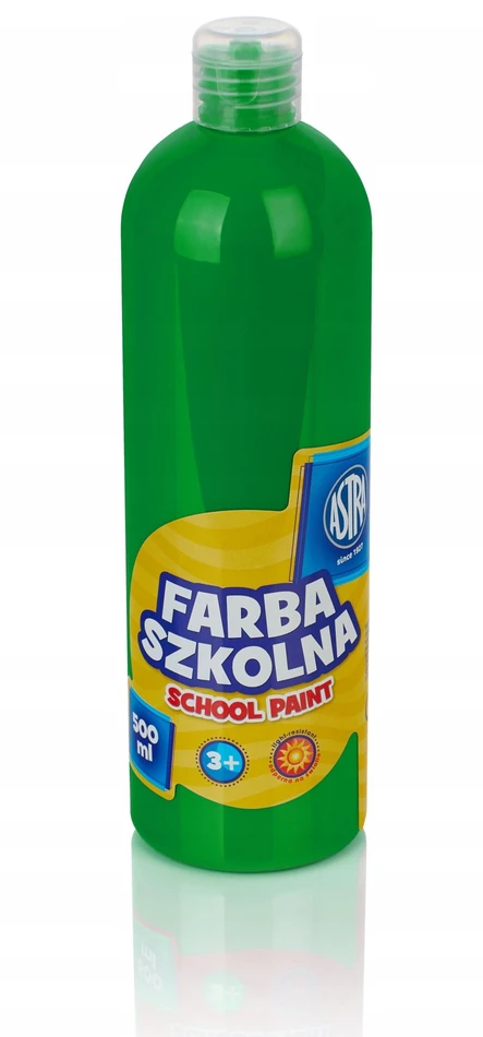 Astra mokykliniai dažai 6x0.5l - 3l rinkinys