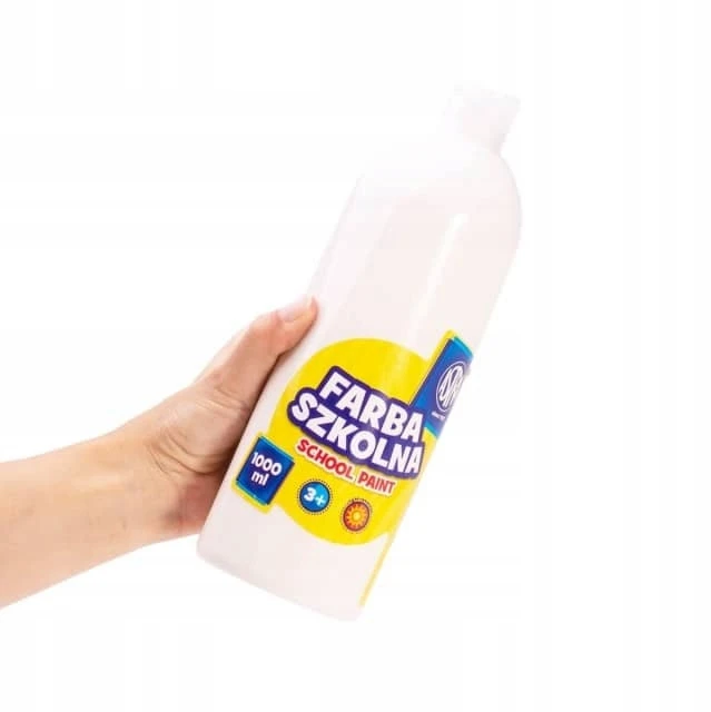 Astra mokykliniai dažai, balti, 1000ml