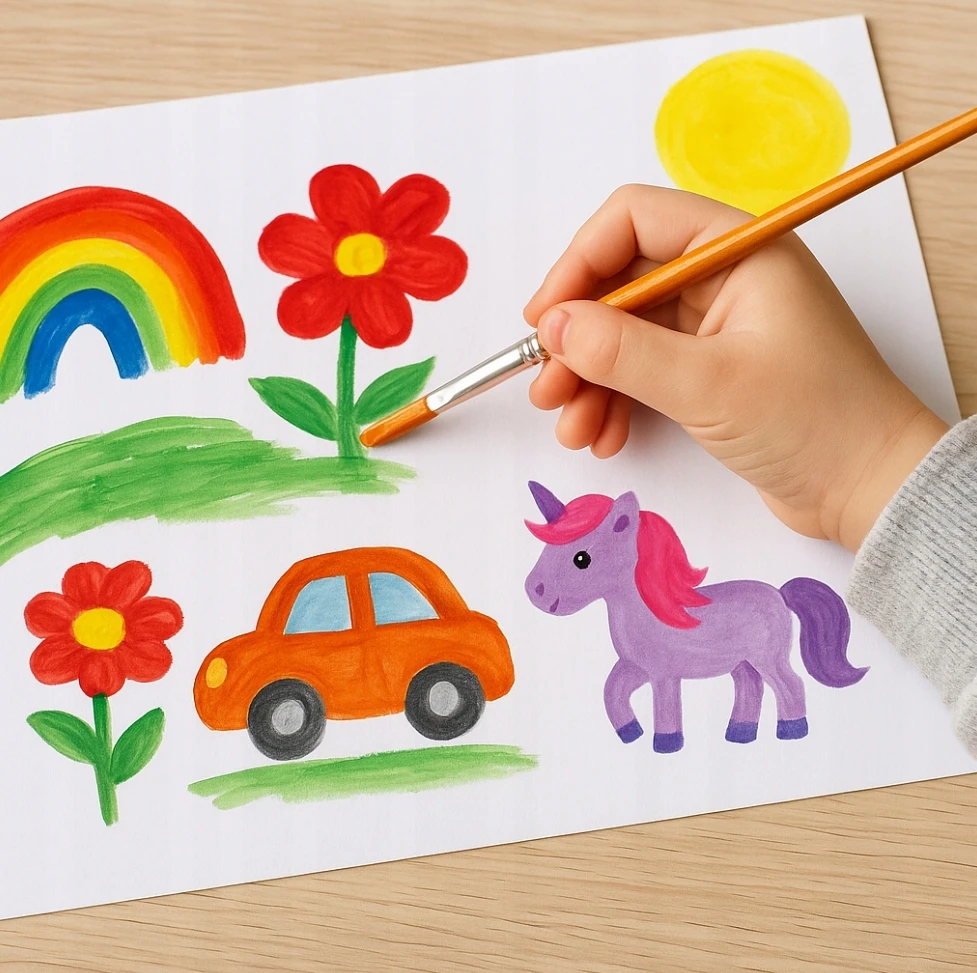 Astra mokykliniai plakatų dažai 250 ml buteliuke - rožiniai