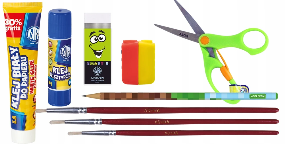 Astra Mokyklinis rinkinys Pixel One, L dydis, 20 elementų