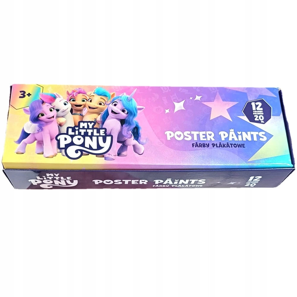 Astra My Little Pony plakatiniai dažai, 12 spalvų, 20 ml