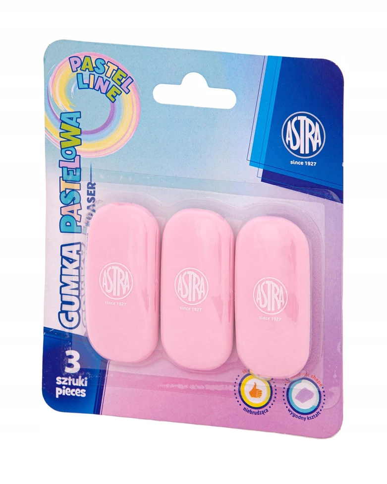 Astra pastelinis trintukas, 3 vnt. rinkinyje