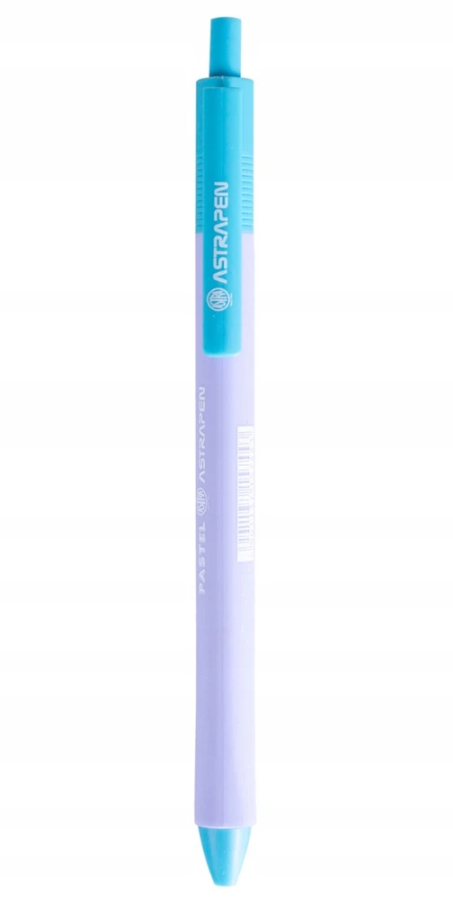 Astra Pen Pastel automatinis rašiklis, 0.6mm, mėlynas rašalas, pastelinis