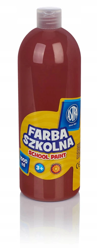 Astra plakatiniai dažai, 1l, rudi