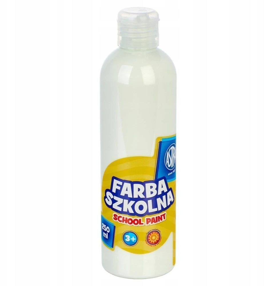 Astra Plakatiniai Dažai 250 ml, Balta Spalva