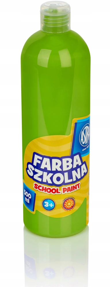 Astra plakatiniai dažai 500ml, citrinos spalvos