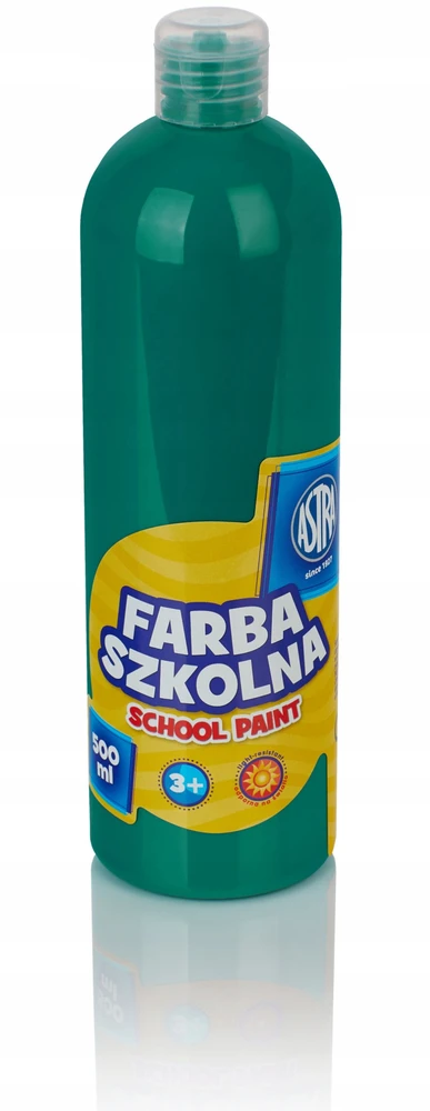 Astra plakato dažai 500 ml, smaragdo spalvos