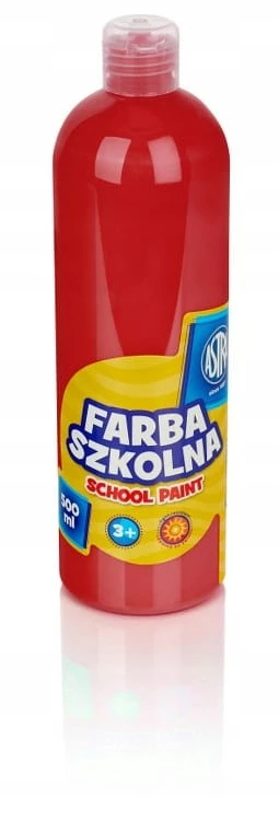 Astra Plakatų Dažai 0,5l Raudoni