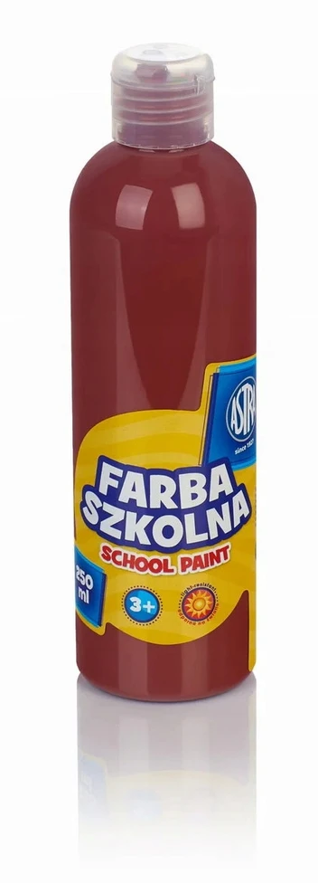 Astra plakatų dažai, 250 ml, rudos spalvos