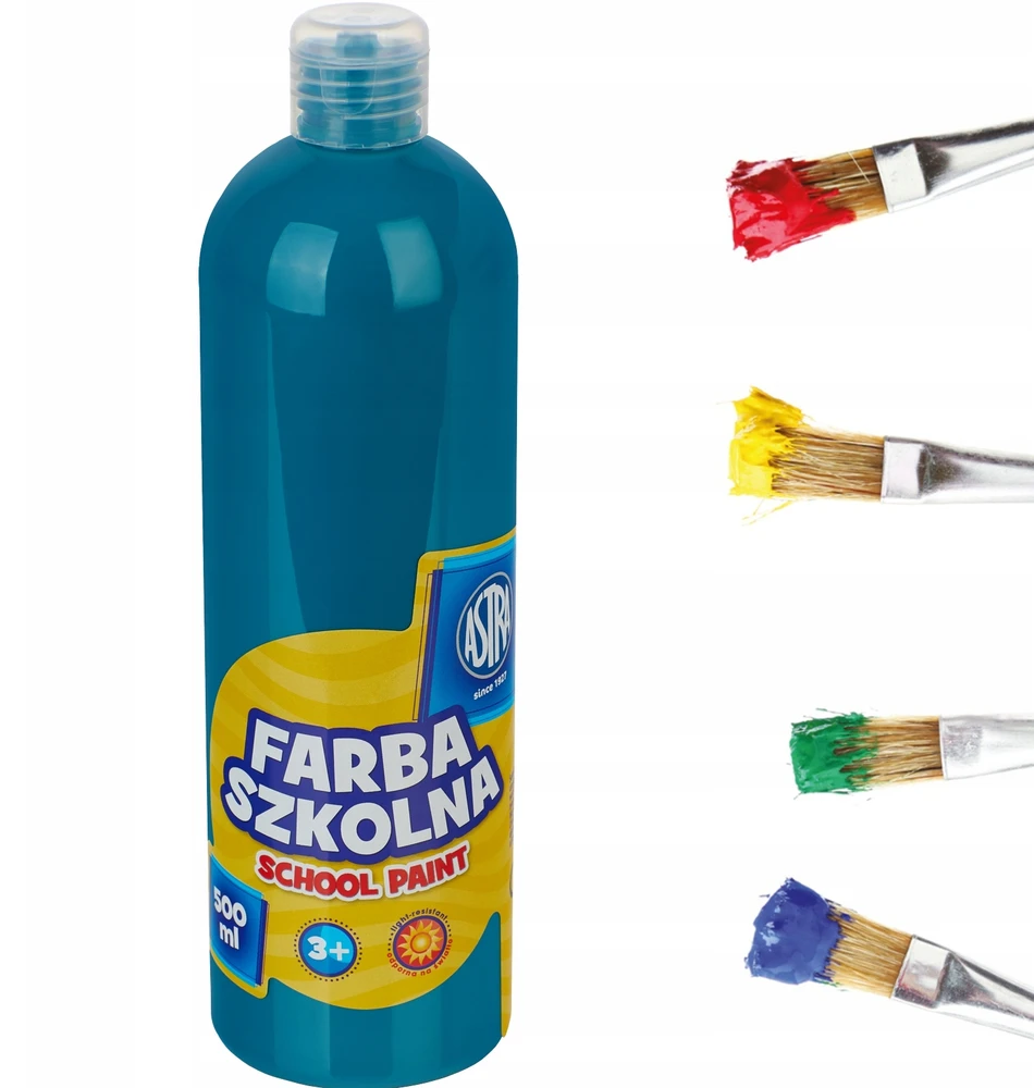 Astra plakatų dažai, 500 ml, turkio spalvos