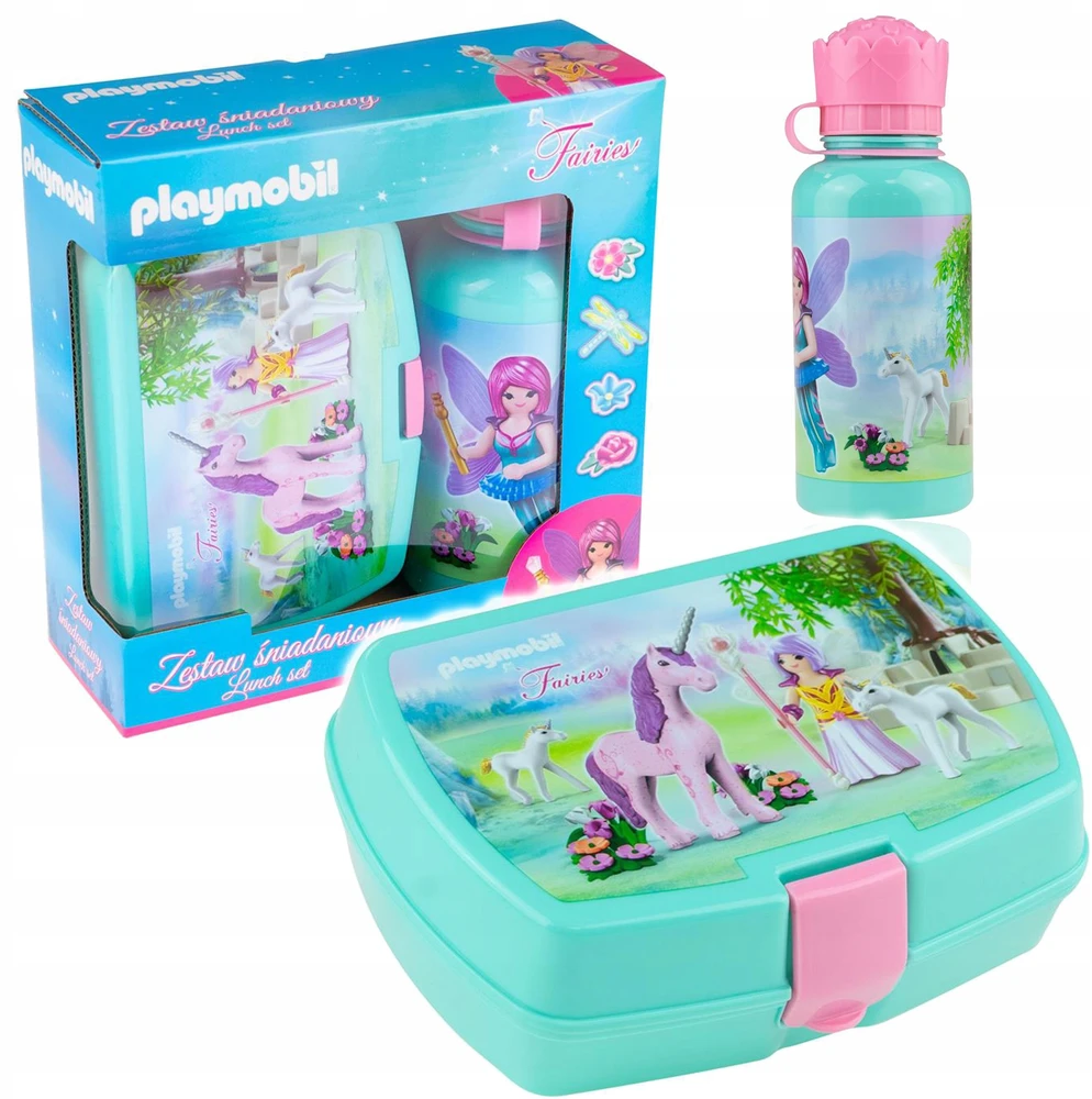 Astra Playmobi L Pasakų rinkinys: gertuvė ir priešpiečių dėžutė