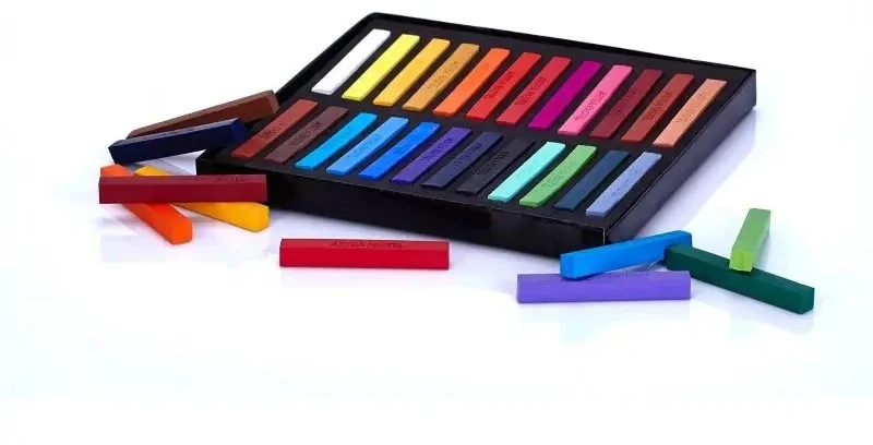 Astra Prestige sausos pastelės, 24 spalvos