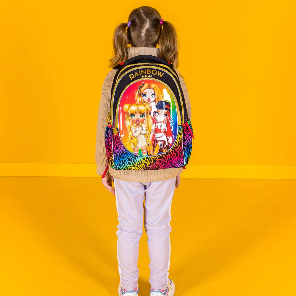 Astra Rainbow High kuprinė, 24l, mergaitėms, vandeniui atspari