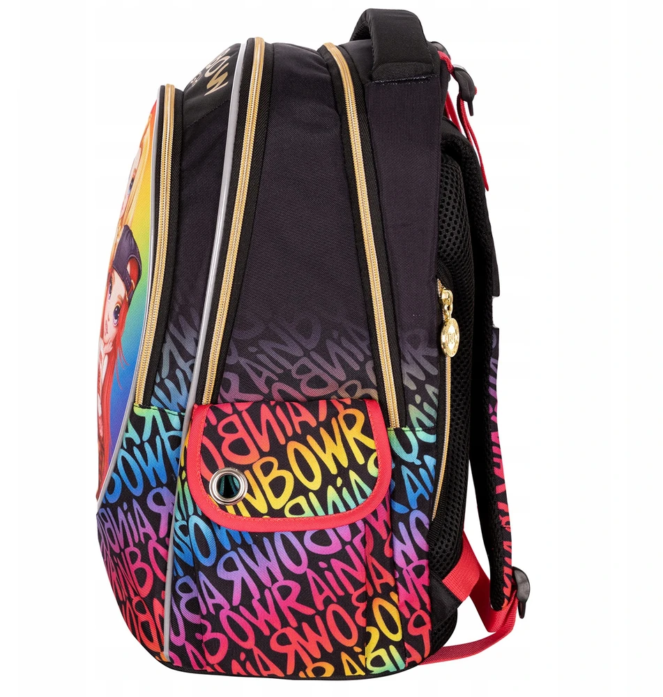 Astra Rainbow High kuprinė, 24l, mergaitėms, vandeniui atspari