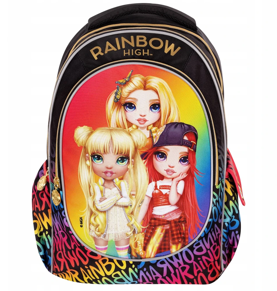 Astra Rainbow High kuprinė, 24l, mergaitėms, vandeniui atspari