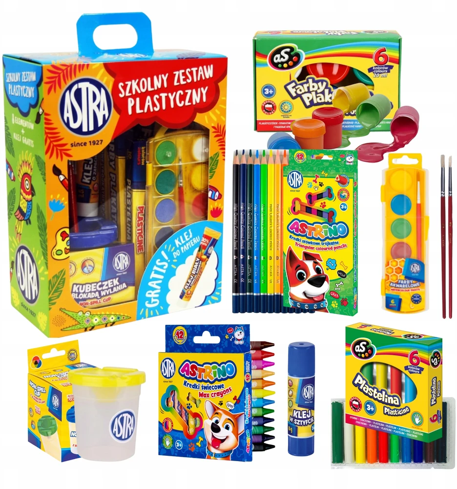 Astra mokyklinis meno rinkinys