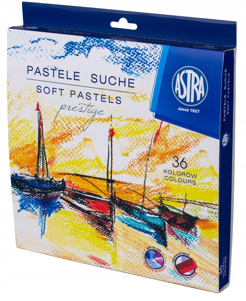 ASTRA sausos pastelės prestige 36 spalvų - ASTRA kanceliarinės prekės