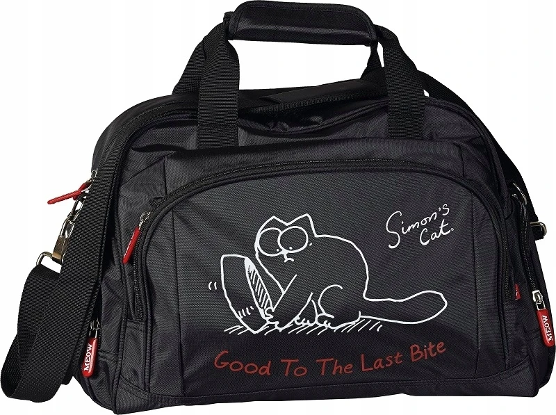 Astra SI-18 Simon's Cat The Boss pečių krepšys su katės motyvu