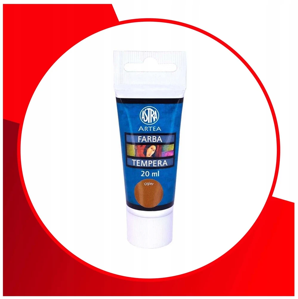 Astra tempera dažai, 20 ml, rudi