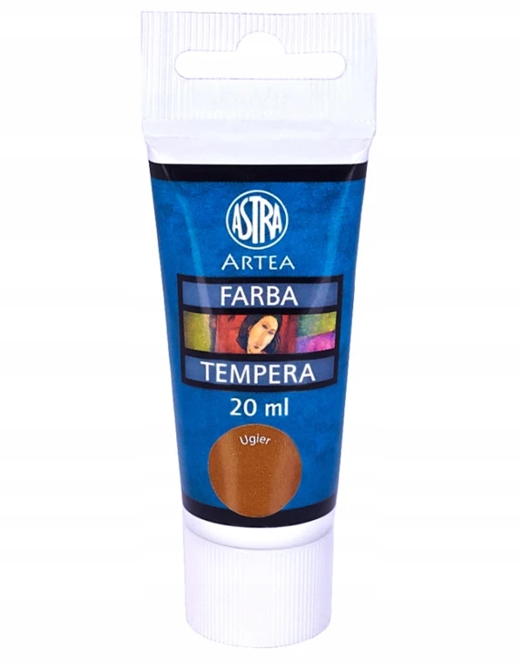 Astra tempera dažai, 20 ml, rudi