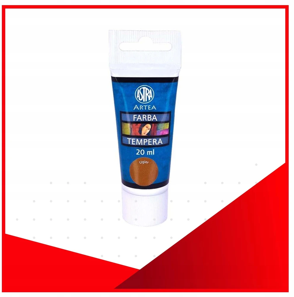 Astra tempera dažai, 20 ml, rudi