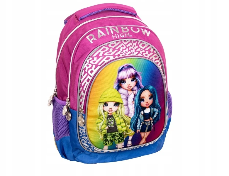 Astra Vaikiškas kuprinės komplektas Rainbow High fioletinis
