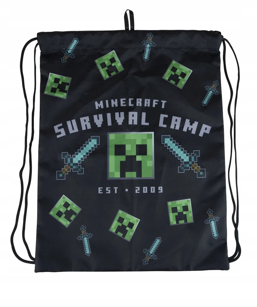 Astra Paladone Minecraft (Survival Camp) sportinis krepšys