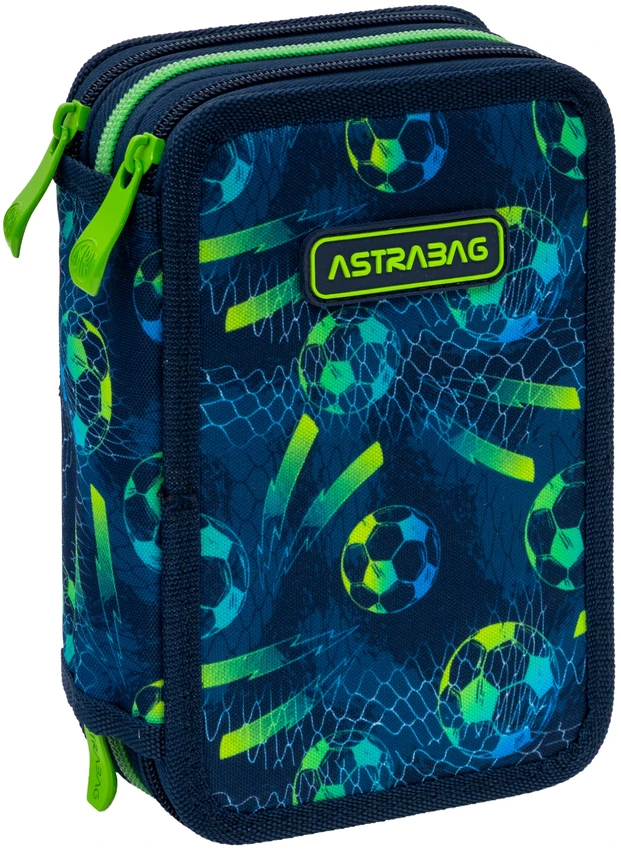 Astrabag Astra futbolo rašiklinė su 3 skyriais ir priedais