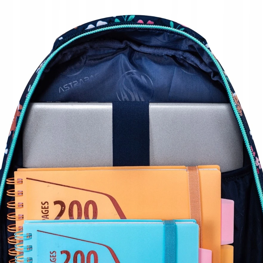 Astrabag Baby Deer kuprinė 3 klasei su organizatoriumi ir skyriumi nešiojamam kompiuteriui