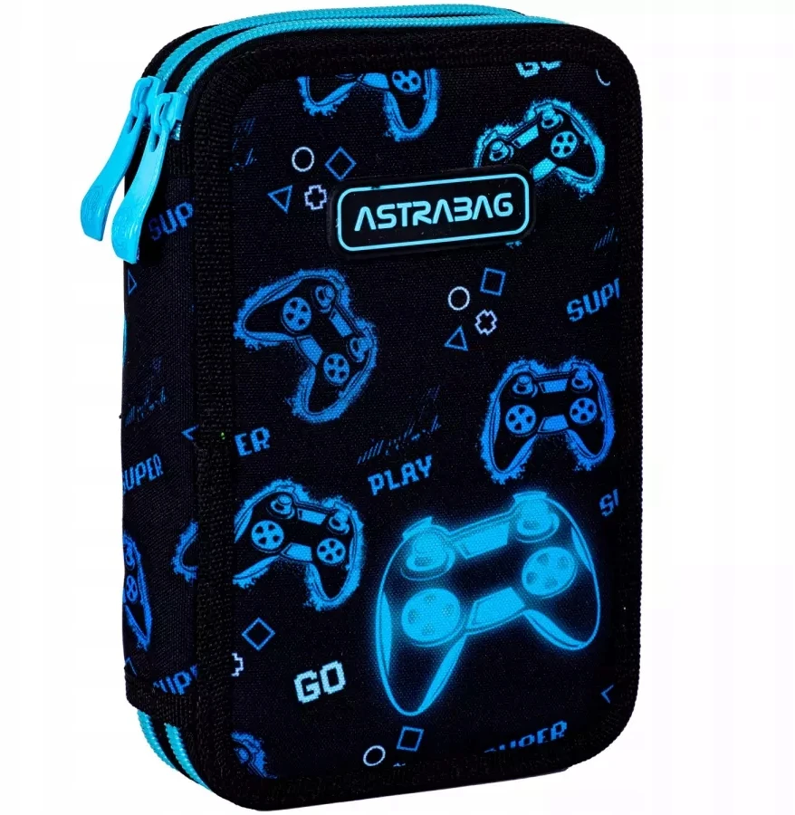 Astrabag DVIGUBA MOKYKLINĖ DAŽTINĖ DĖŽĖ, SKIRTA BERNIUKUI PADALĖJUI