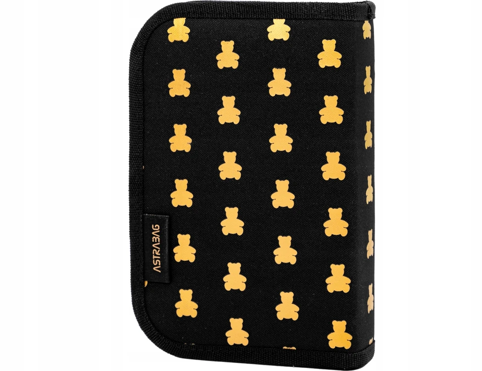 Astrabag "golden Teddy" dvigubas pieštukinė be priedų