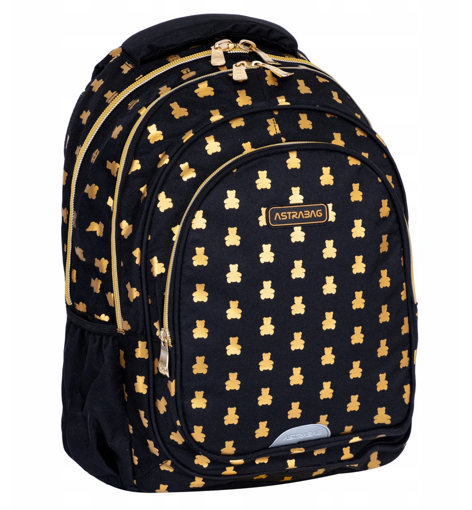 Astrabag Golden Teddy kuprinė mergaitei, 27l