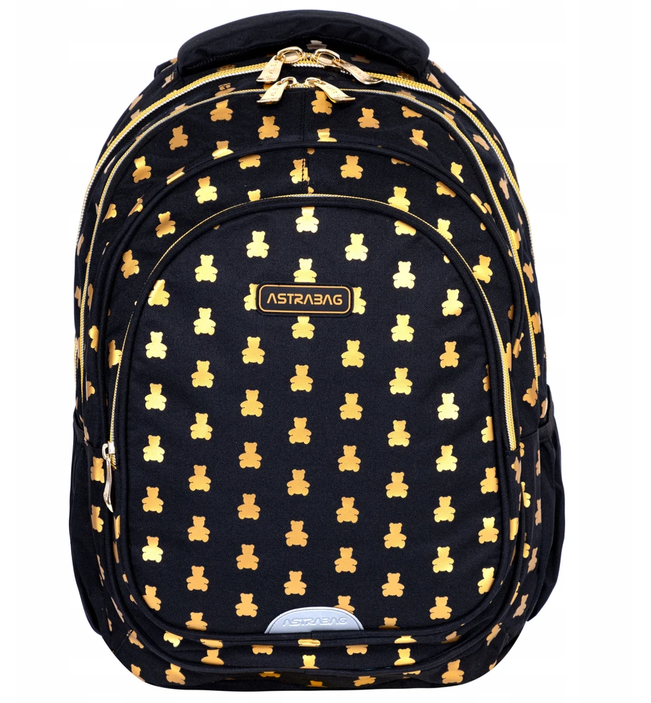 Astrabag Golden Teddy kuprinė mergaitei, 27l